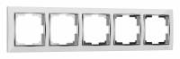 Рамка на 5 постов Werkel Snabb белый W0051901 фото