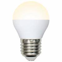 Лампа светодиодная Uniel Optima E27 6Вт 3000K LED-G45-6W/WW/E27/FR/O