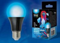 Лампа светодиодная Uniel  E27 9Вт K LED-A60-9W/UVAD/E27/FR PLZ07BK фото