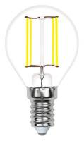 Лампа светодиодная Volpe  E14 6Вт 3000K LED-G45-6W/3000K/E14/CL/SLF фото