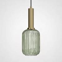 Подвесной светильник Imperiumloft Ferm Living Chinese Lantern A Brass / Green IRIS01 фото