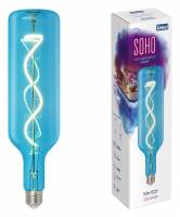 Лампа светодиодная Uniel  E27 5Вт 2250K LED-SF21-5W/SOHO/E27/CW BLUE GLS77BL фото