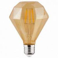 Лампа светодиодная Horoz Electric Rustic Diamond E27 4Вт 2200K HRZ01000437