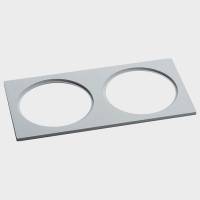 Рамка на 2 светильника Italline IT06-6016 IT06-6016 white FR2 фото