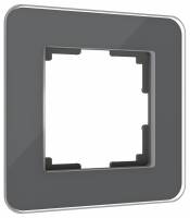 Рамка на 1 пост Werkel Elite (графит, стекло) W0012440 фото