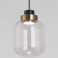 Подвесной светильник Eurosvet Jeffry 50240/1 LED прозрачный фото