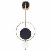 Накладной светильник Arte Lamp Polaris A2604AP-7BK фото