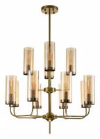 Люстра на штанге Indigo Balletto 13014/12R Brass фото