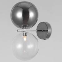 Бра Eurosvet Selisa 50291 хром/дымчатый фото