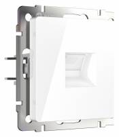 Розетка телефонная RJ-11 без рамки Werkel белый W1182001 фото