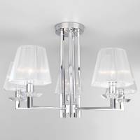 Люстра на штанге Eurosvet Alegria 60125/5 хром Smart (60114/5) фото