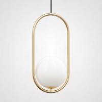 Подвесной светильник Imperiumloft Matthew Mccormick Hoop Gold Mila Pendant HOOP-B01 фото