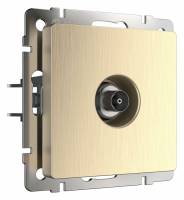 ТВ-розетка без рамки Werkel Шампань рифленый W1183010 фото