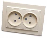 Рамка для двойной розетки Stekker PST10-9013 39239 фото