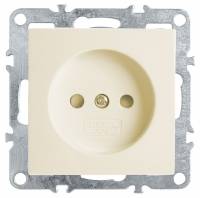 Розетка без заземления и шторками, без рамки Stekker PST00-9109 39327 фото