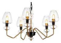 Подвесная люстра Elstead Lighting Armand DL-ARMAND5-AB фото