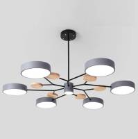 Люстра на штанге Imperiumloft Meade Lamps Grey MEADE-01 фото