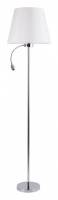 Торшер с подсветкой Arte Lamp Elba A2581PN-2CC фото