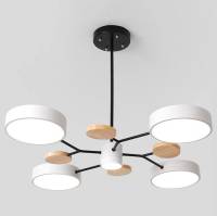 Люстра на штанге Imperiumloft Meade Lamps White MEADE-01 фото