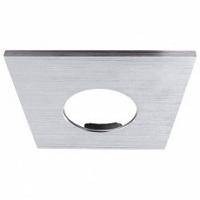 Рамка Deko-Light Cover silver brushed square for COB 68 IP65 + Mizar II