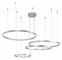 Подвесной светильник Indigo Galass 14001/4P Silver фото