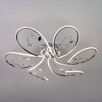 Потолочная люстра Eurosvet Venzel 90082/6 хром 90W фото