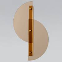 Накладной светильник Eurosvet Colour 40160 LED янтарный фото