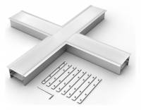 Соединитель угловой X-образный накладной Arlight S-LUX 030127 фото