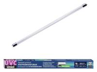 Лампа бактерицидная Uniel  G13 18Вт K EFL-T8-18/UVCB/G13/CL фото