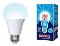 Лампа светодиодная Volpe  E27 9Вт 4000K LED-A60-9W/4000K/E27/FR/NR картон фото