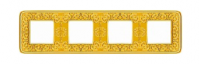 фото рамка 4-поста fede emporio цвет: светлое золото