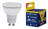 Лампа светодиодная Volpe  GU10 7Вт 3000K LED-JCDR-7W/WW/GU10/NR картон фото