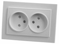 Рамка для двойной розетки Stekker PST10-9013 39053 фото