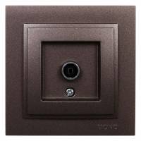 ТВ-розетка проходная Mono Electric Despina 102-232305-137 фото
