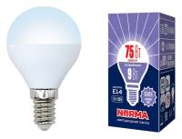 Лампа светодиодная Volpe  E14 9Вт 6500K LED-G45-9W/DW/E14/FR/NR картон фото