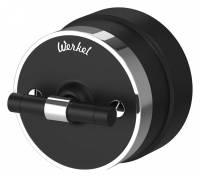 Выключатель одноклавишный с корпусом Werkel Vintage хром, черный W5812051 фото