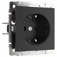 Розетка с заземлением без рамки Werkel W117 7 W1171308 фото