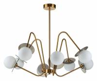 Люстра на штанге Indigo Jazz 11020/8R Brass фото