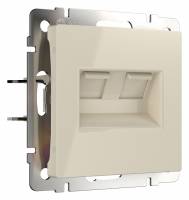 Розетка Ethernet RJ-45 без рамки Werkel слоновая кость W1181103 фото