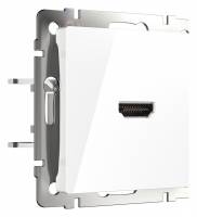 Розетка HDMI без рамки Werkel белый W1186001 фото