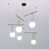 Подвесная люстра Eurosvet Riche 70143/5 черный фото