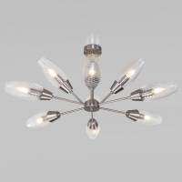 Люстра на штанге Eurosvet Thalia 60140/9 сатин-никель фото