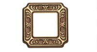 фото рамка одинарная fede toscana siena цвет: светлое золото