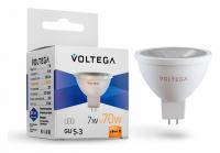 Лампа светодиодная Voltega Simple GU5.3 7Вт 2800K VG2-S1GU5.3warm7W