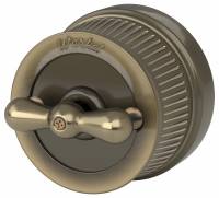 Выключатель одноклавишный без рамки Werkel Ретро бронзовый W5712012 фото