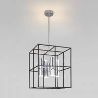 Люстра на штанге Eurosvet Adamson 70142/8 хром фото