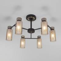 Потолочная люстра Eurosvet Amado 70115/6 черный фото