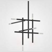 Люстра на штанге Imperiumloft Traverse Black TRAVERSE01 фото