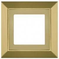 фото рамка одинарная fede barcelona цвет:	светлое золото