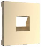 Накладка для розетки телефонной RJ-11 Werkel шампань W1192011 фото